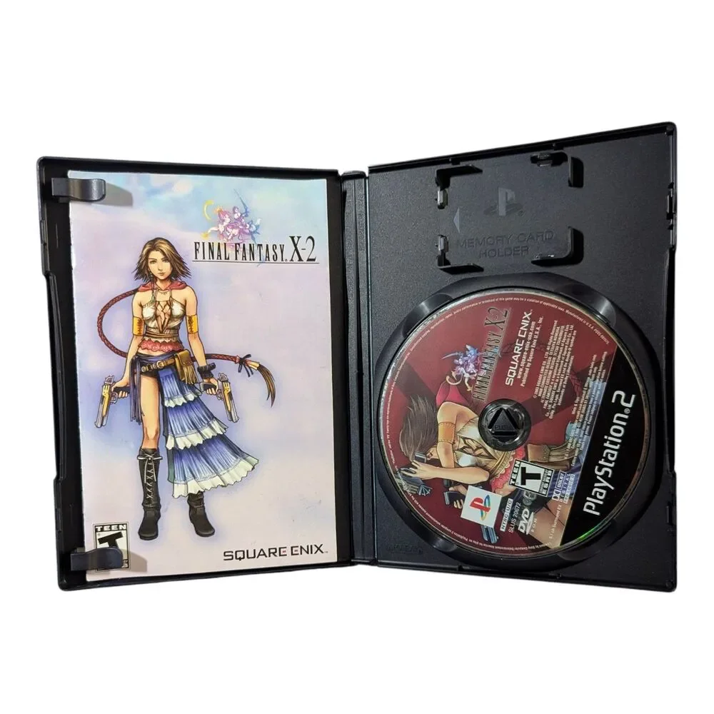 Final Fantasy X-2 (Sony PlayStation 2, PS2, 2003) CIB w/ reg card